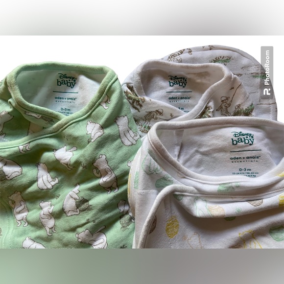 NWOT - NEVER USED. aden & anais Easy Swaddle Wrap, Winnie the Pooh, 0-3 Months. - Picture 3 of 3
